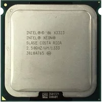 Intel SLBC5 | Xeon X3323 Quad-Core 2.50GHz 1333MHz FSB 6MB L2 Cache Socket LGA771 Processor