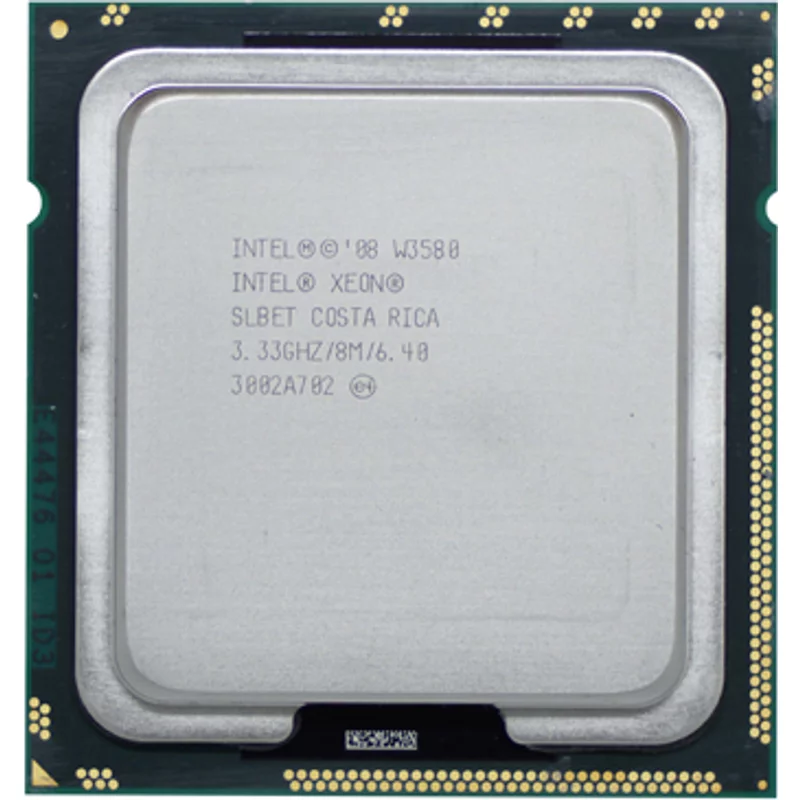 Intel Slbet | Xeon W3580 Quad-Core 3.33GHz 6.40GT/s QPI 8MB L3 Cache Socket LGA1366 Processor — Processeurs