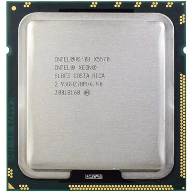 Intel SLBFX | Xeon X5570 Quad-Core 2.93GHz 6.40GT/s QPI 8MB L3 Cache Socket LGA1366 Processor — Processeurs