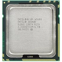 Intel SLBV2 | Xeon W3680 6-Core 3.33GHz 6.40GT/s QPI 12MB L3 Cache Socket LGA1366 Processor