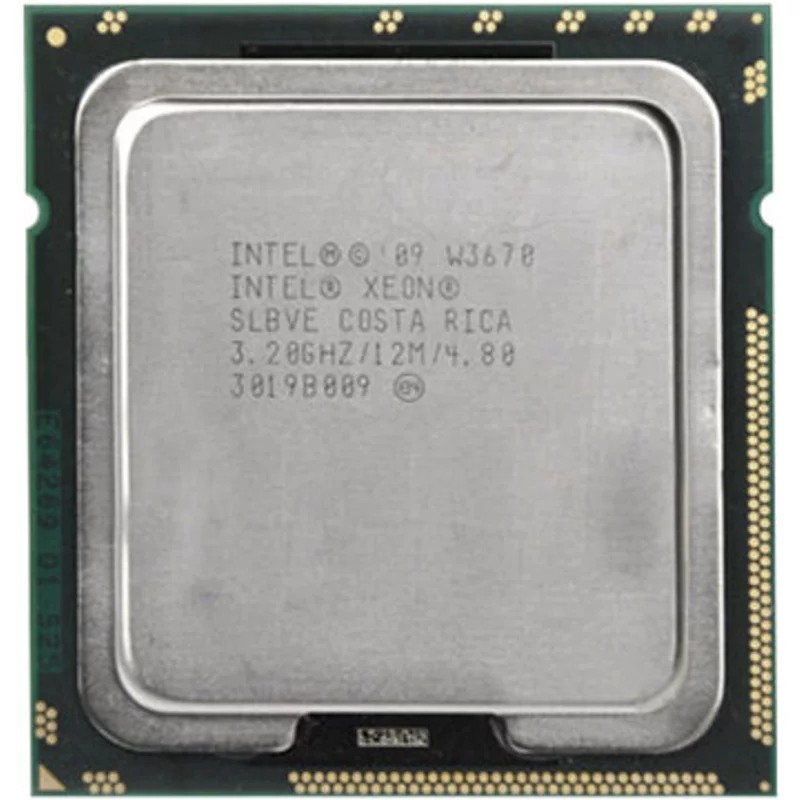 Intel Slbve | Xeon W3670 6-Core 3.2GHz 4.8GT/s QPI 12MB L3 Cache Socket LGA1366 Processor — Processeurs