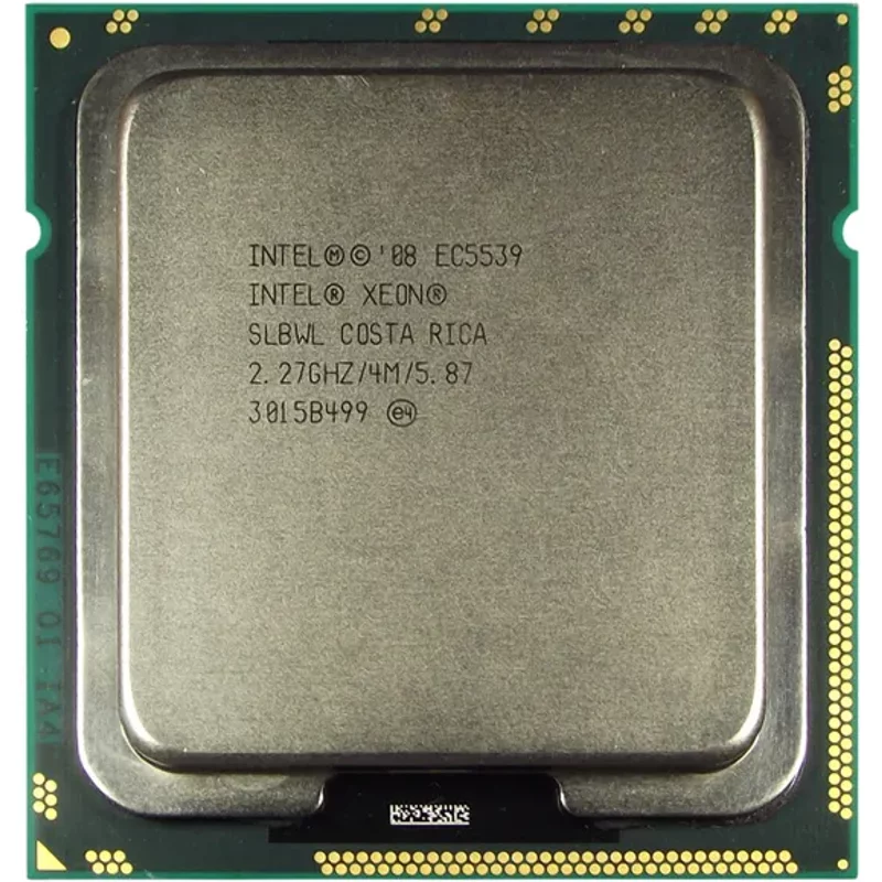 Intel SLBWL | Xeon EC5539 Dual-Core 2.27GHz 5.87GT/s QPI 4MB L3 Cache Socket LGA1366 Processor — Computer Processors