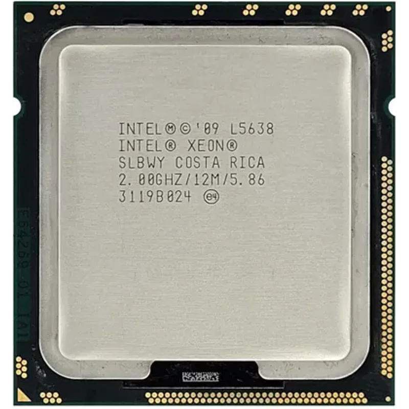 Intel SLBWY | Xeon L5638 6-Core 2.00GHz 5.86GT/s QPI 12MB L3 Cache Socket LGA1366 Processor — Processeurs