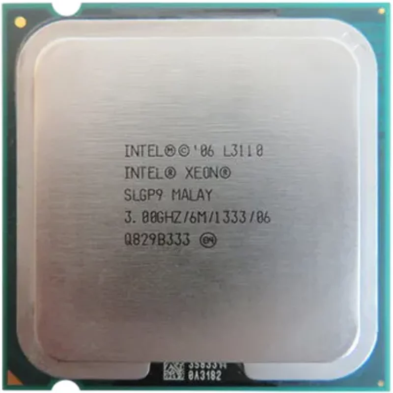 Intel SLGP9 | Xeon L3110 Dual-Core 3.00GHz 1333MHz FSB 6MB L2 Cache Socket LGA775 Processor — Processeurs