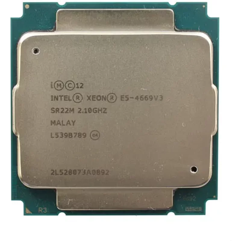 Intel SR22M | Xeon E5-4669 v3 (45M Cache, 2.10 GHz) Processor — Matériel serveur