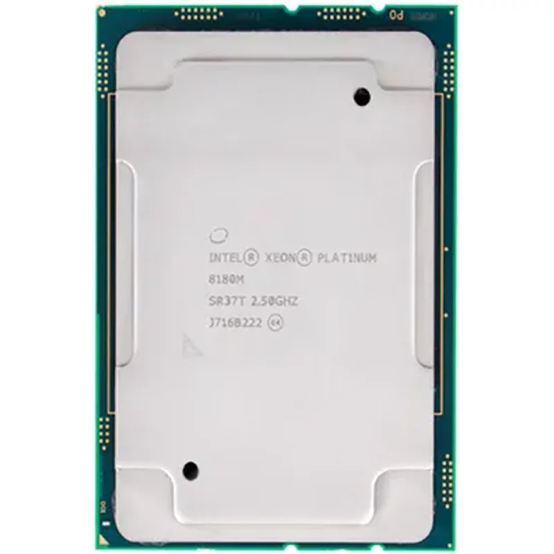 Intel SR37T | Xeon 8180M 28-Core 2.50GHz 10.40GT/s UPI 38.5MB L3 Cache Socket LGA3647 Processor — Processeurs