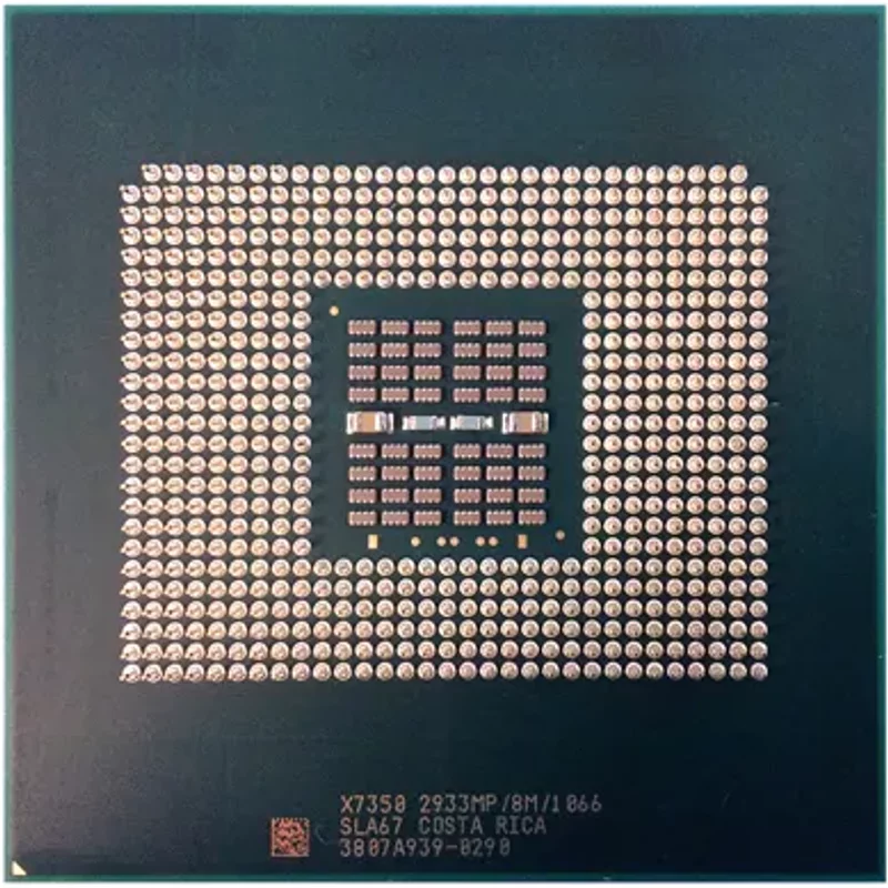 Dell TR017 | 2.93GHz 1066MHz FSB 8MB L2 Cache Socket PGA604 Intel Xeon X7350 Dual-Core Processor — Computer Processors