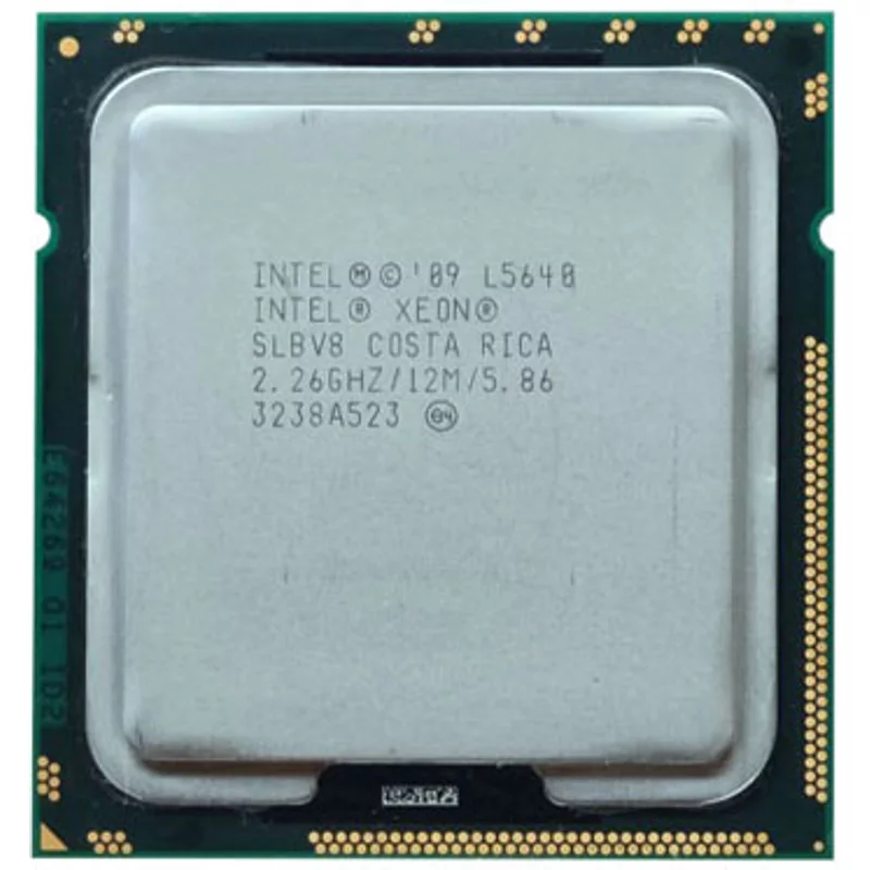 Dell W21H8 | 2.26GHz 5.86GT/s QPI 12MB L3 Cache Socket LGA1366 Intel Xeon L5640 6-Core Processor — Computer Processors