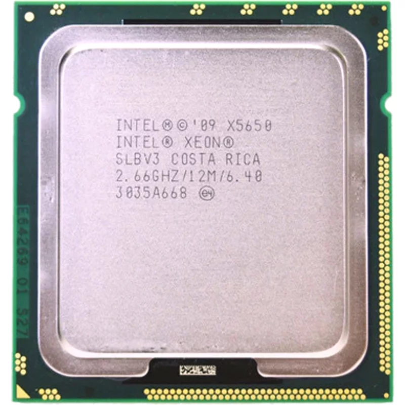 HP WG731UT | 2.66GHz 6.4GT/s QPI 12MB L3 Cache Socket LGA1366 Intel Xeon X5650 6-Core Processor for Z800/Z600 Workstation — Computer Processors