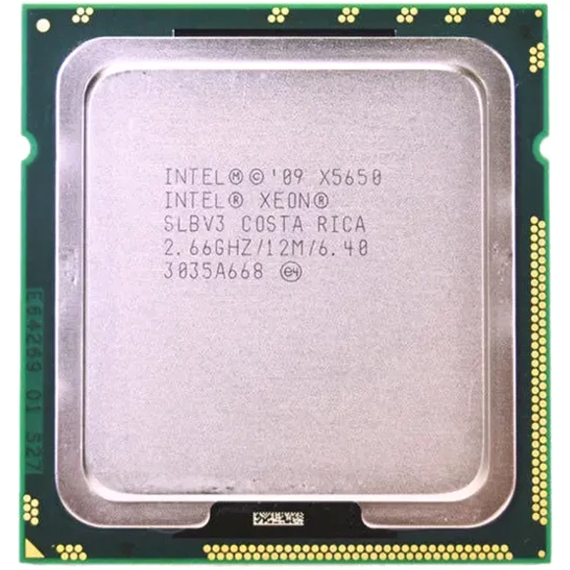 Intel X5650 | Xeon X5650 6-Core 2.66GHz 6.4GT/s QPI 12MB L3 Cache Socket LGA1366 Processor — Processeurs