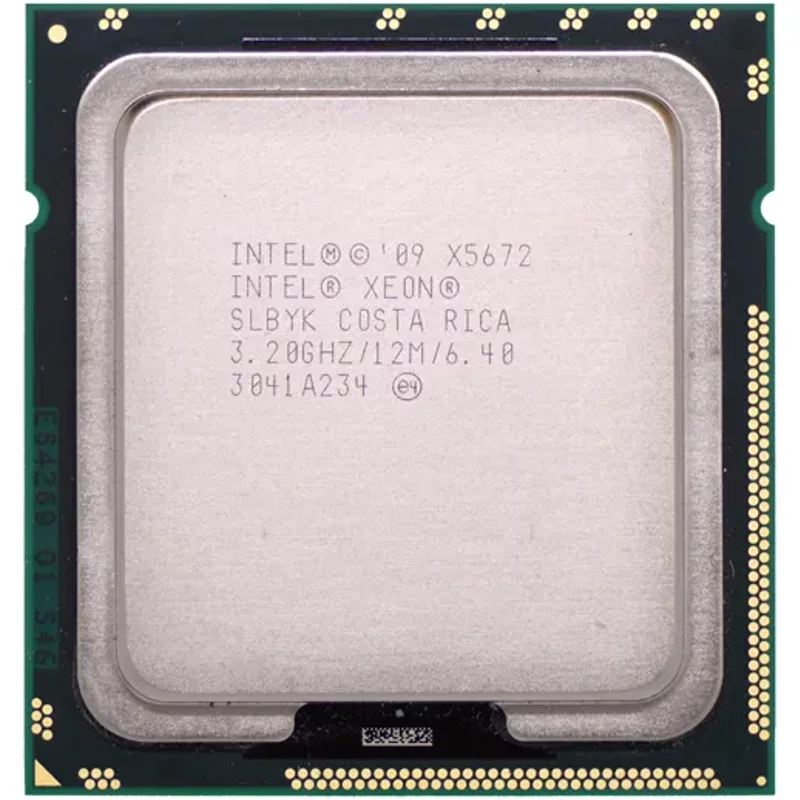 Intel X5672 | Xeon X5672 Quad-Core 3.20GHz 6.4GT/s QPI 12MB L3 Cache Socket LGA1366 Processor
