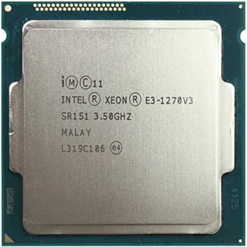 HP 754546-B21 | 3.50GHz 5.00GT/s DMI 8MB L3 Cache Socket LGA1150 Intel Xeon E3-1270V3 Quad-Core Processor Kit for ProLiant XL220a Gen9 — Server Hardware