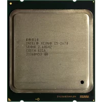 HP 825009-B21 | 2.60GHz 8GT/s QPI 20MB L3 Cache Socket LGA2011 Intel Xeon E5-2670 8-Core Processor for ProLiant Server