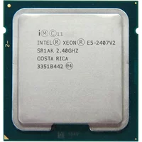 HP 701840-B21 | 2.40GHz 6.40GT/s QPI 10MB L3 Cache Socket LGA1356 Intel Xeon E5-2407V2 Quad-Core Processor — Computer Processors