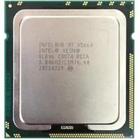 HP 614736-001 | 2.80GHz 6.4GT/s QPI 12MB L3 Cache Socket LGA1366 Intel Xeon X5660 6-Core Processor for Z800 Workstation