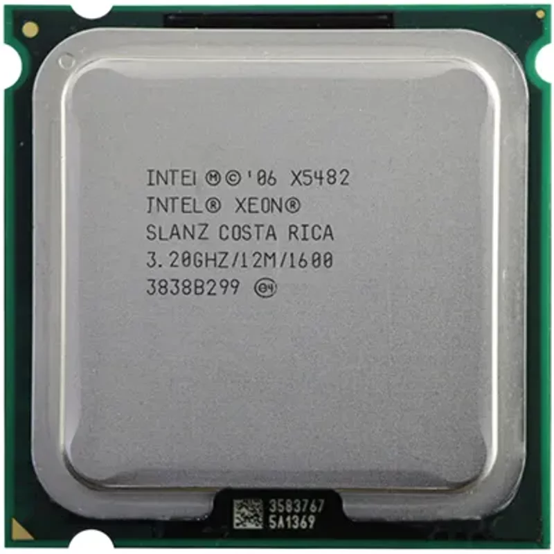 HP 498433-001 | 3.20GHz 1600MHz FSB 12MB L2 Cache Socket LGA771 Intel Xeon X5482 Quad-Core Processor — Processeurs