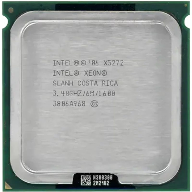 Dell R600M | 3.4GHz 1600MHz FSB 6MB L2 Cache Socket LGA771 Intel Xeon X5272 Dual-Core Processor — Processeurs