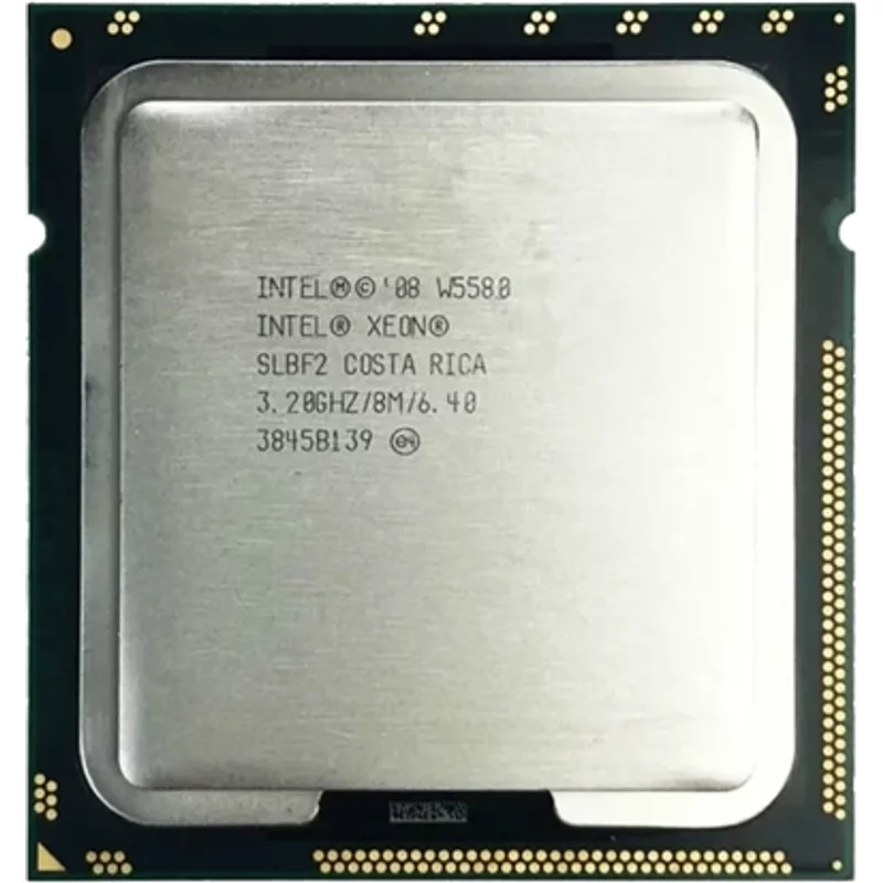 HP 490068-001 | 3.20GHz 6.40GT/s QPI 8MB L3 Cache Socket LGA1366 Intel Xeon W5580 Quad-Core Processor for ProLiant Servers — Computer Processors