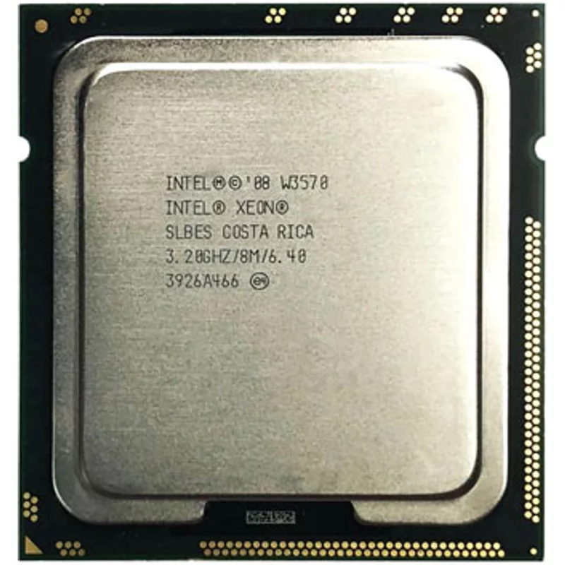 HP 538622-001 | 3.20GHz 6.40GT/s QPI 8MB L3 Cache Socket LGA1366 Intel Xeon W3570 Quad-Core Processor — Computer Processors