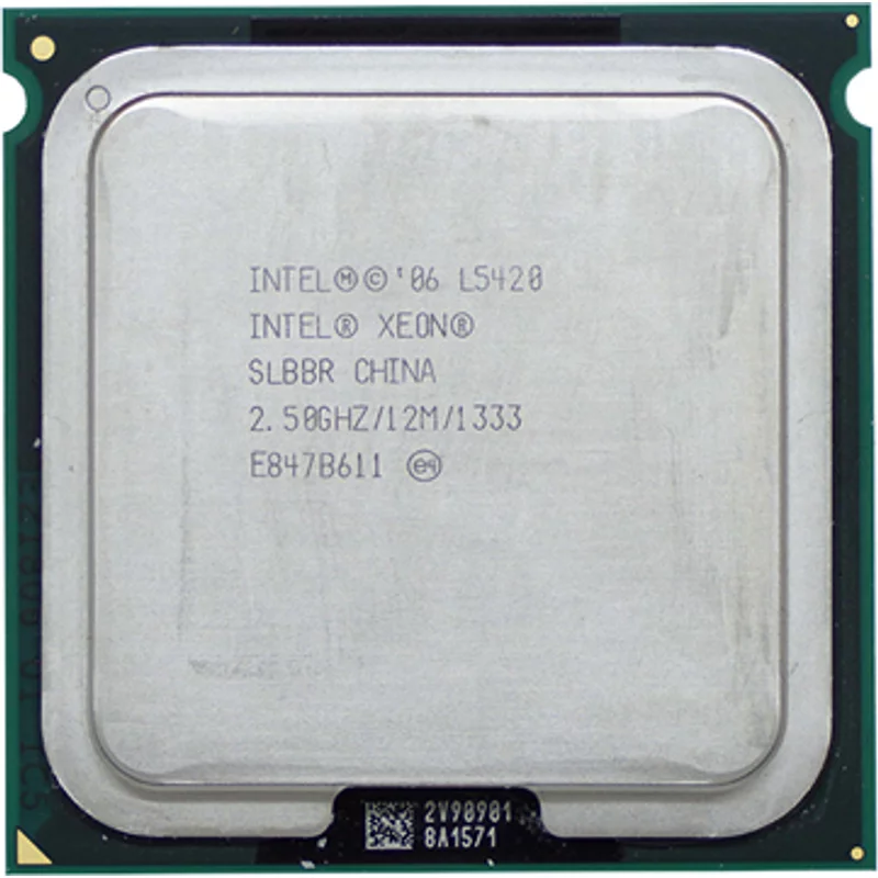 HP 493459-L21 | 2.50GHz 1333MHz FSB 12MB L2 Cache Socket LGA771 Intel Xeon L5420 Quad-Core Processor Kit for ProLiant ML350 G5 — Server Hardware