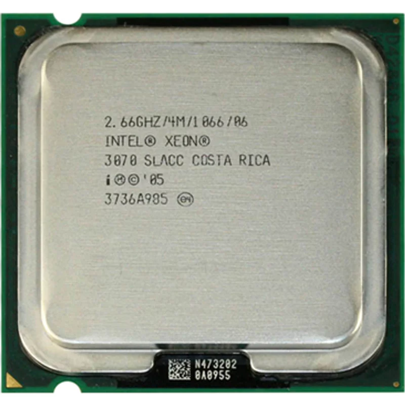HP 441633-B21 | 2.66GHz 1066MHz FSB 4MB L2 Cache Socket LGA775 Intel Xeon 3070 Dual-Core Processor — Processeurs