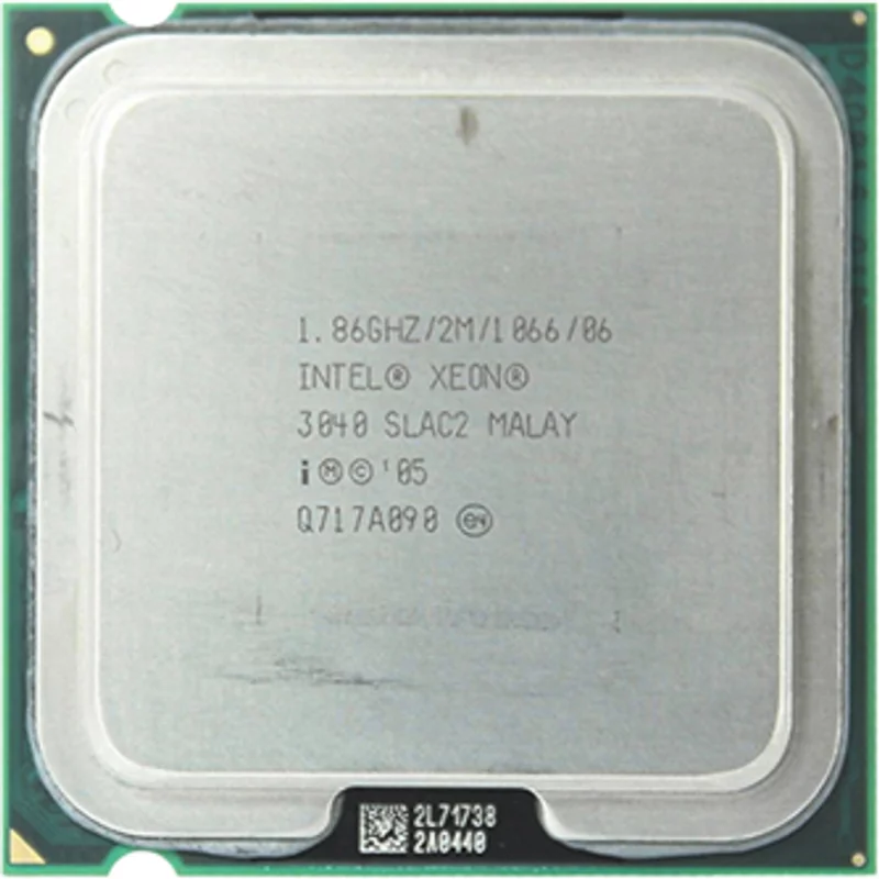 HP 436522-001 | 1.86GHz 1066MHz FSB 2MB L2 Cache Socket LGA775 Intel Xeon 3040 Dual-Core Processor — Processeurs