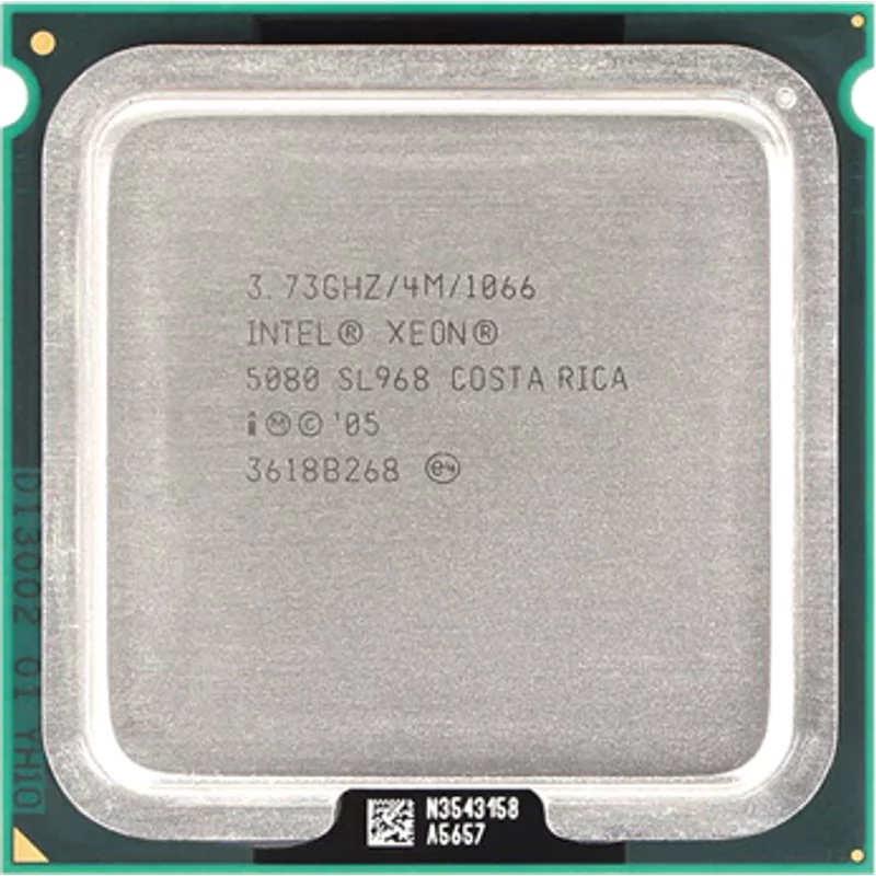 Dell YF330 | 3.73GHz 1066MHz FSB 4MB L2 Cache Socket LGA771 Intel Xeon 5080 Dual-Core Processor — Processeurs