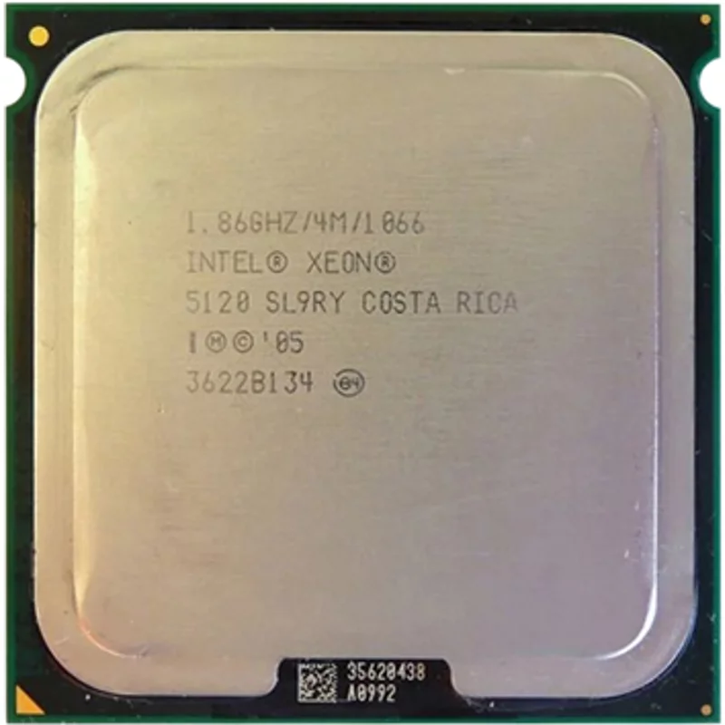 Dell YJ062 | 1.86GHz 1066MHz FSB 4MB L2 Cache Socket LGA771 Intel Xeon 5120 Dual-Core Processor — Processeurs