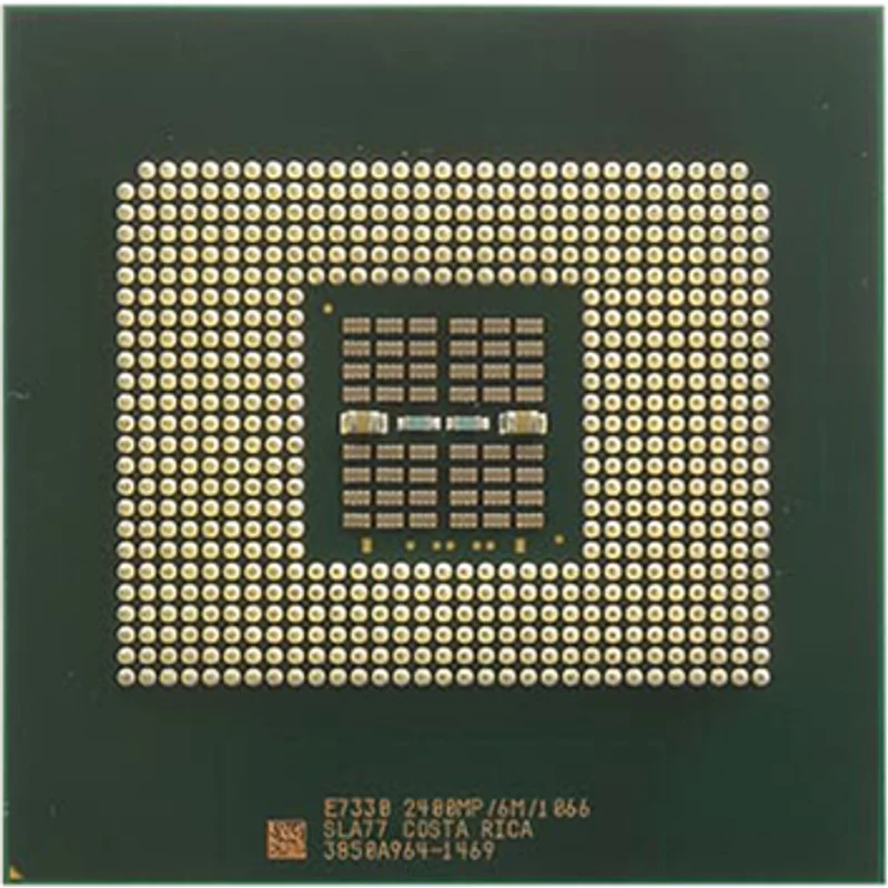 Dell YM120 | 2.4GHz 1066MHz FSB 6MB L2 Cache Socket PGA604 Intel Xeon E7330 Quad-Core Processor — Computer Processors