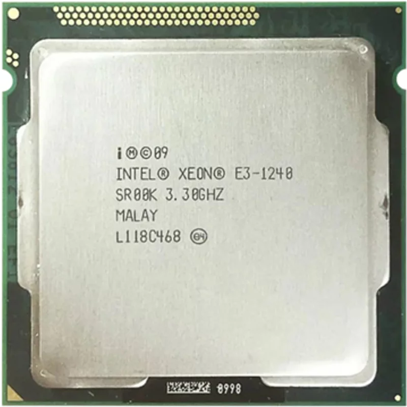 HP 639703-B21 | 3.30GHz 5.00GT/s DMI 8MB L3 Cache Socket LGA1155 Intel Xeon E3-1240 Quad-Core Processor Kit for ProLiant ML110 G7 — Server Hardware