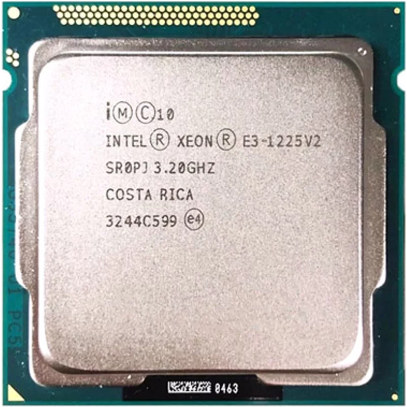 HP 690028-001 | 3.20GHz 5.00GT/s DMI 8MB L3 Cache Socket LGA1155 Intel Xeon E3-1225V2 Quad-Core Processor — Computer Processors
