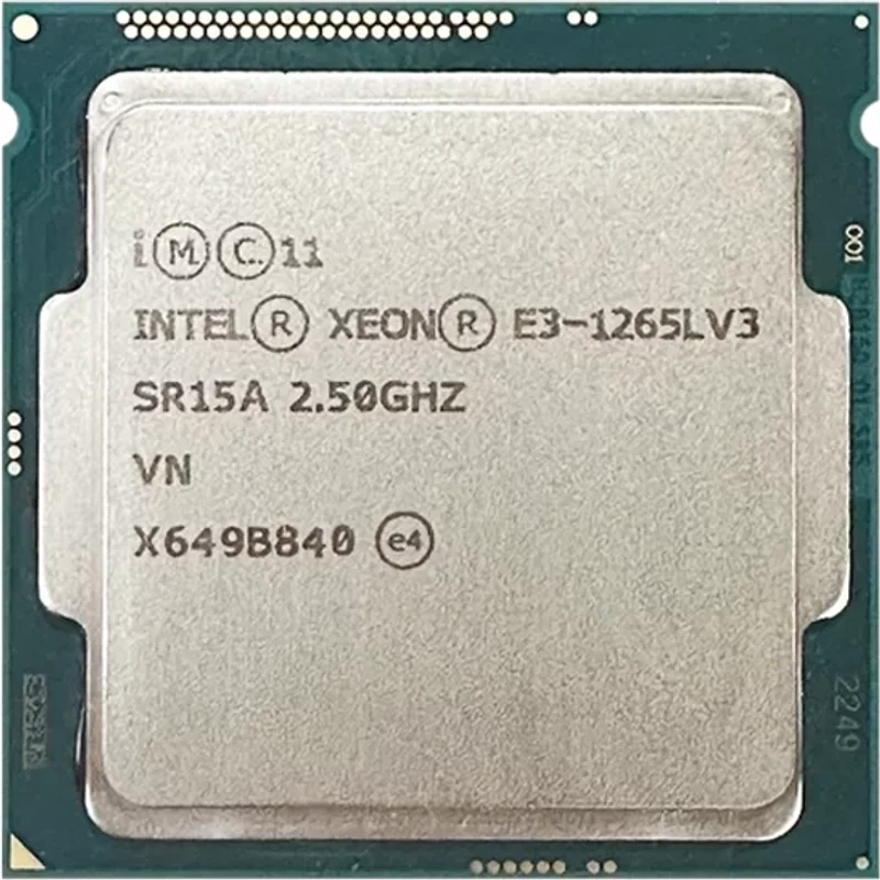 HP 718261-L21 | 2.50GHz 5.00GT/s DMI 8MB L3 Cache Socket LGA1150 Intel Xeon E3-1265LV3 Quad-Core Processor Kit for ProLiant DL320e Gen8 v2 — Server Hardware