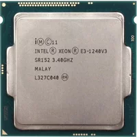 HP 723927-L21 | 3.40GHz 5.00GT/s DMI 8MB L3 Cache Socket LGA1150 Intel Xeon E3-1240V3 Quad-Core Processor Kit for ProLiant ML310e Gen8 v2 — Server Hardware