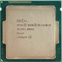 HP 740649-L21 | 1.80GHz 5.00GT/s DMI 8MB L3 Cache Socket LGA1150 Intel Xeon E3-1230LV3 Quad-Core Processor Kit for ProLiant ML310e Gen8