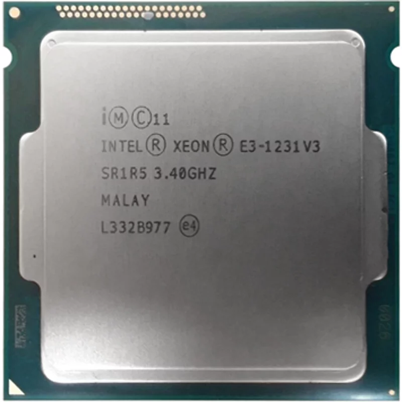 HP 768915-L21 | 3.40GHz 5.00GT/s DMI2 8MB L3 Cache Socket LGA1150 Intel Xeon E3-1231V3 Quad-Core Processor Kit for ProLiant DL320e Gen8 v2 — Matériel serveur