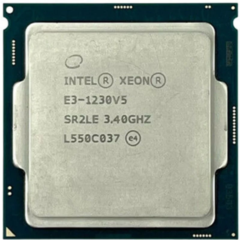 HP 823371-L21 | 3.40GHz 8.00GT/s DMI3 8MB L3 Cache Socket LGA1151 Intel Xeon E3-1230V5 Quad-Core Processor Kit for ProLiant ML30 Gen9 — Matériel serveur