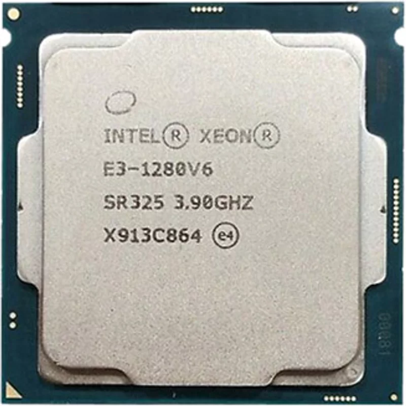 HP 871813-001 | 3.90GHz 8.00GT/s DMI3 8MB L3 Cache Socket LGA1151 Intel Xeon E3-1280V6 Quad-Core Processor — Processeurs