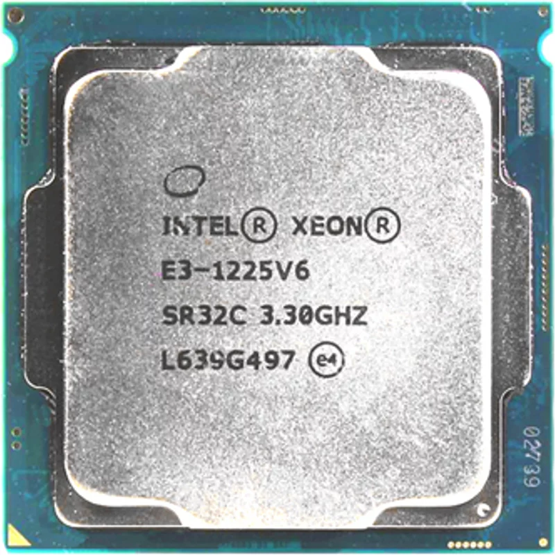 HP 872140-L21 | 3.30GHz 8.0GT/s QPI 8MB L3 Cache Socket LGA1151 Intel Xeon E3-1225V6 Quad-Core Processor Kit for ProLiant DL20 Gen9 — Matériel serveur
