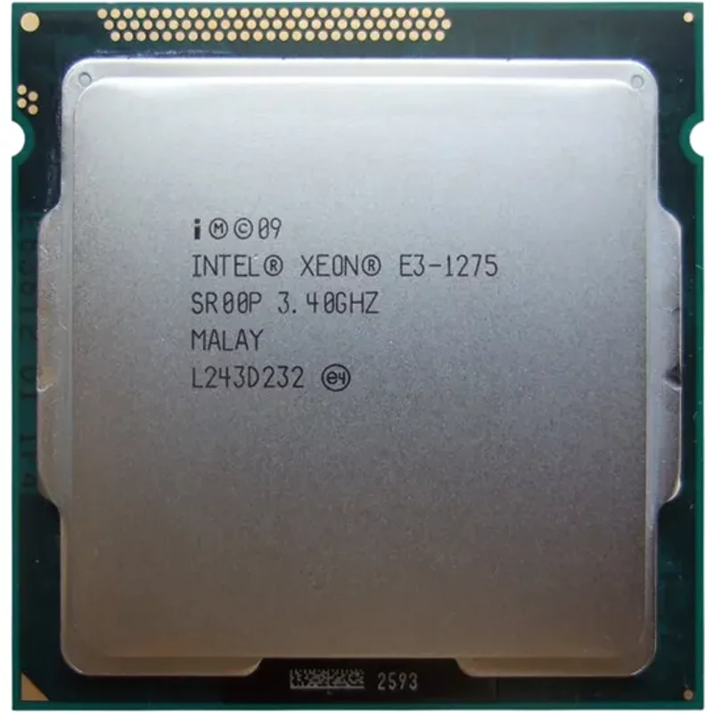Intel SR00P | Xeon E3-1275 Quad-Core 3.40GHz 5GT/s QPI 8MB L3 Cache Socket LGA1155 Processor — Processeurs