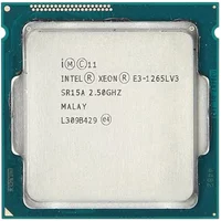 Intel SR15A | Xeon Processor E3-1265L v3 8M Cache, 2.50 GHz