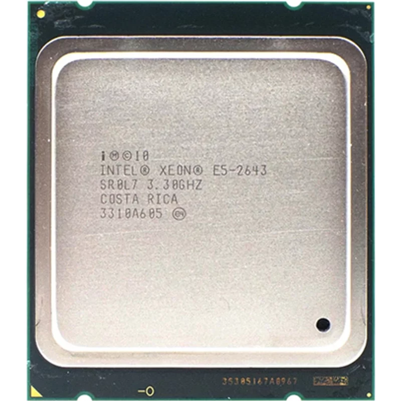 Dell 00C5M3 | 3.3GHz 8GT/s QPI 10MB L3 Cache Socket LGA2011 Intel Xeon E5-2643 Quad-Core Processor