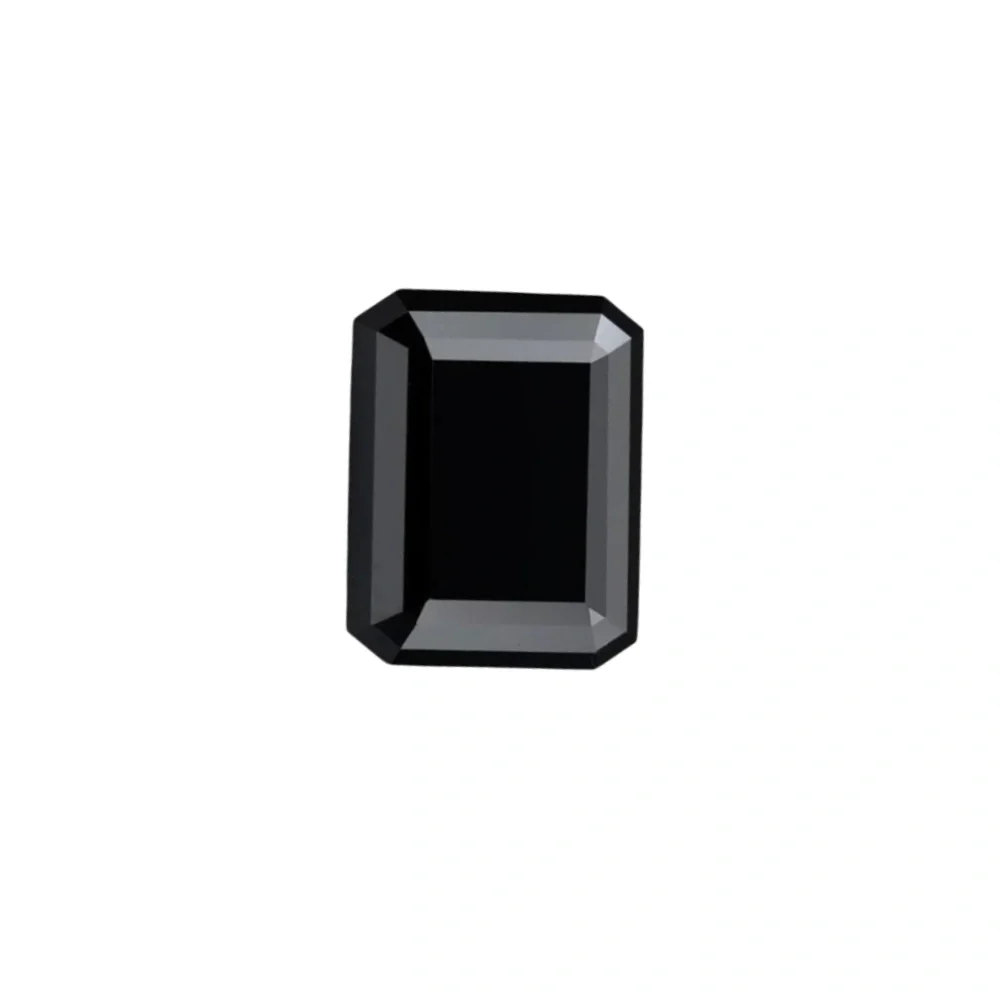 Diamants noirs taille émeraude de 2,50 carats par GemoneDiamonds