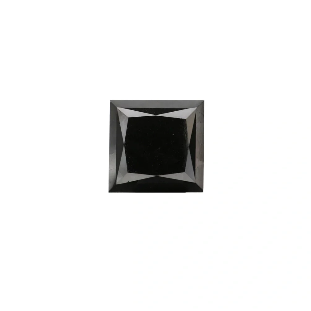 Diamants noirs taille princesse de 0,50 ct par GemoneDiamonds
