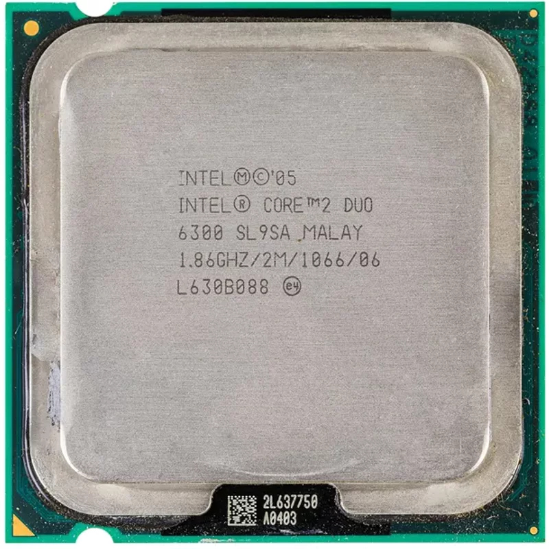IBM 71Y3484 | Core2 Duo Desktop E6300 2 Core 1.86GHz LGA 775 2 MB L2 Processor — Computer Processors