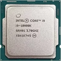 Intel BXC8070110900KA | Core i9-10900K 10-Core 3.70GHz 8.00GT/s 20MB L3 Cache Socket FCLGA1200 Processor
