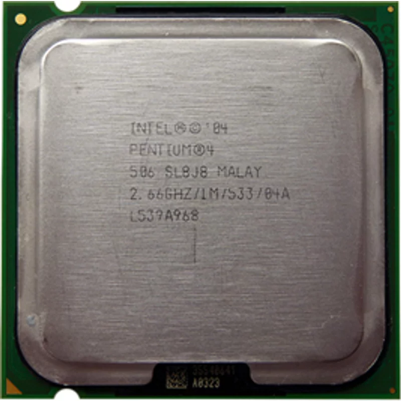 Dell 04U107 | 2.6GHz 533MHz FSB 1MB L2 Cache Socket LGA775 Intel Pentium 4 506 Single-Core Processor — Processeurs