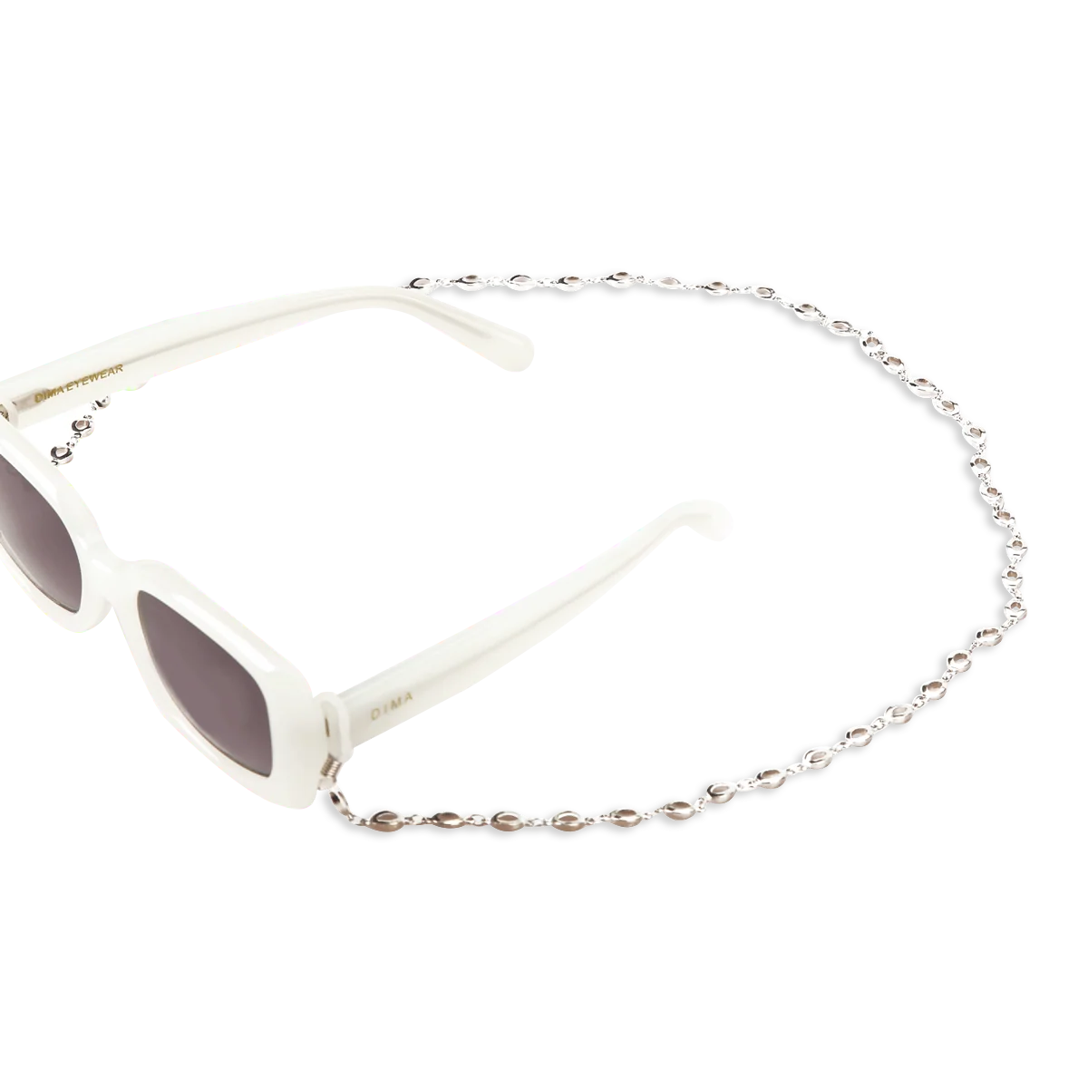 Silver Openwork Chain — Lunettes de soleil Hommes