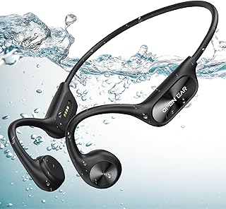Casque à Conduction Osseuse Sans Fil IPX8 Étanche — Écouteurs sans fil