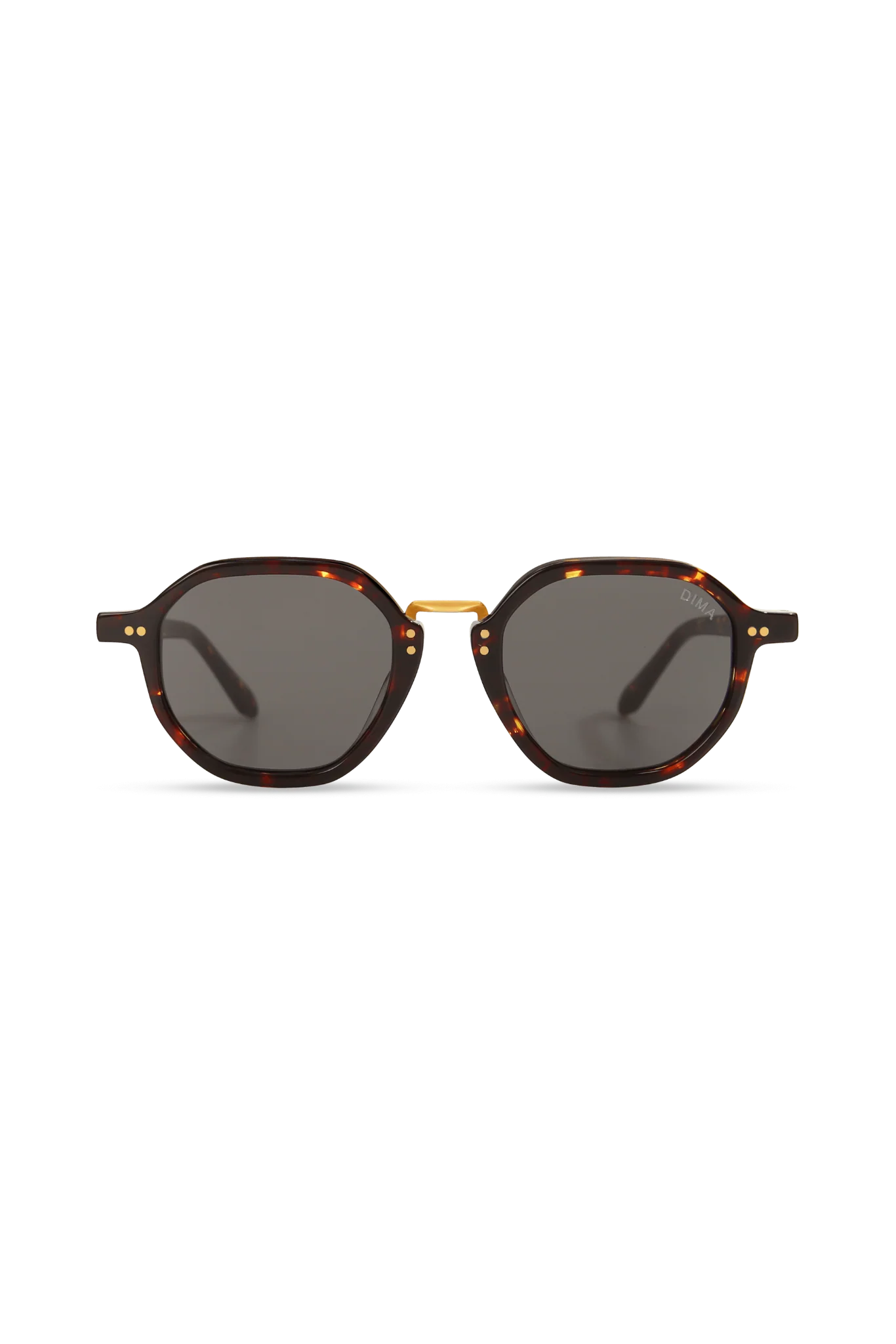 Luxis Dark Tortoise Aviator Sunglasses with Grey Lenses