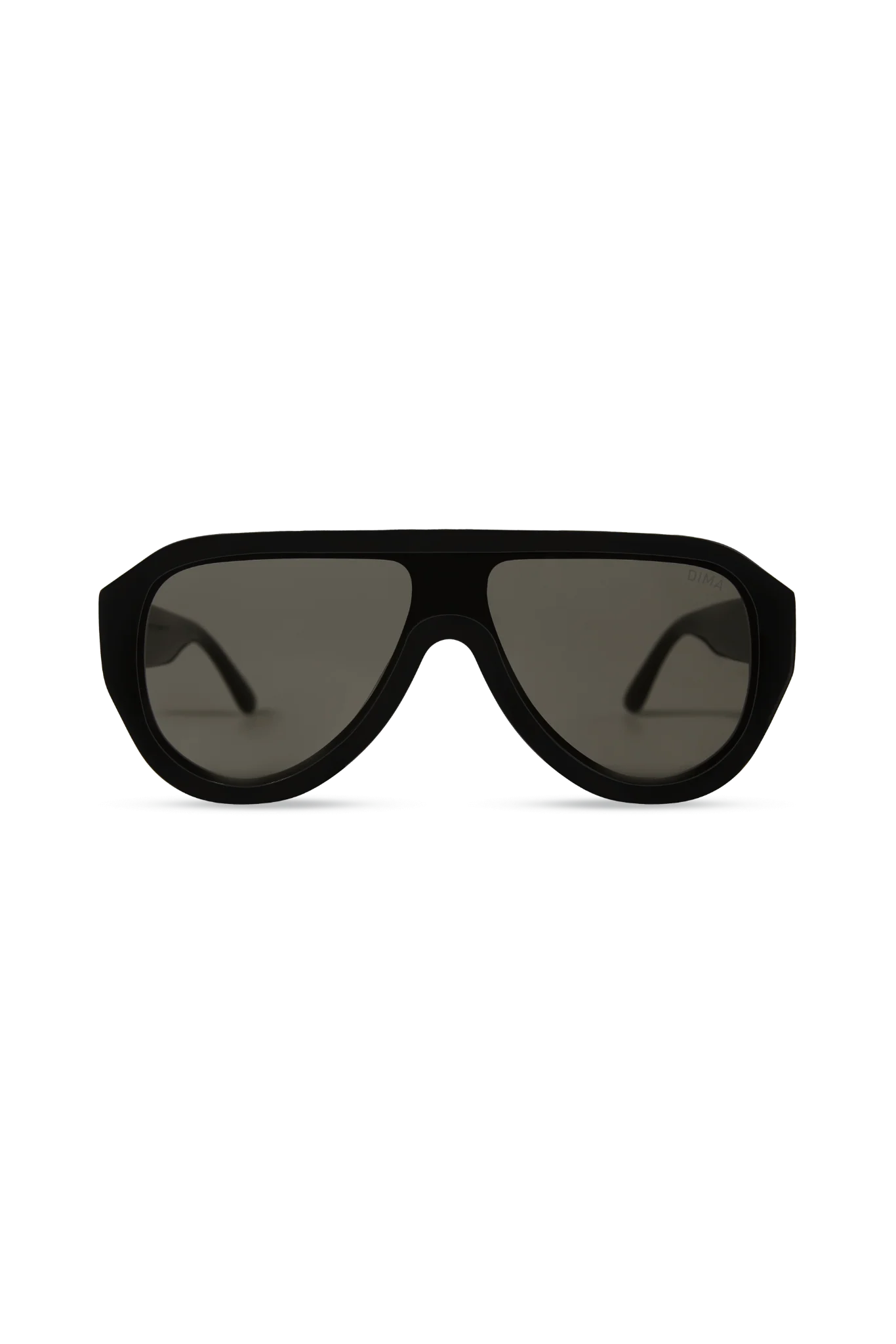 Saffron Black Sunglasses with Grey Lenses